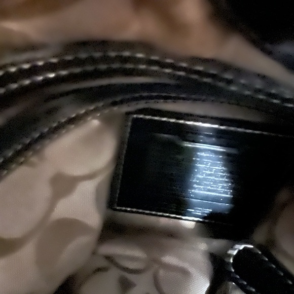 Coach Black Leather Crossbody Bag - Picture 8 of 9